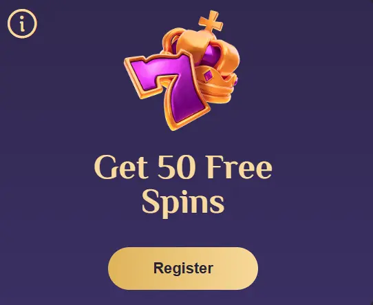 50 free spins from the Monday Spin Drop promotion